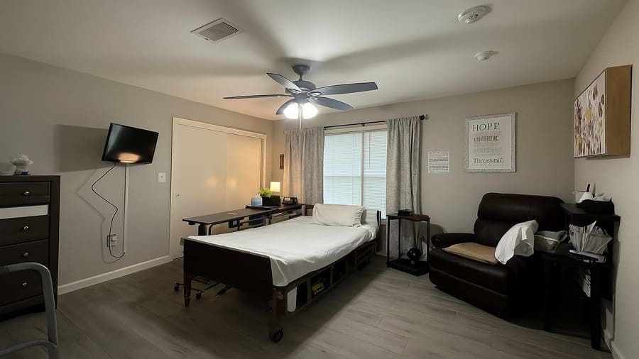 Cozy shared lounge